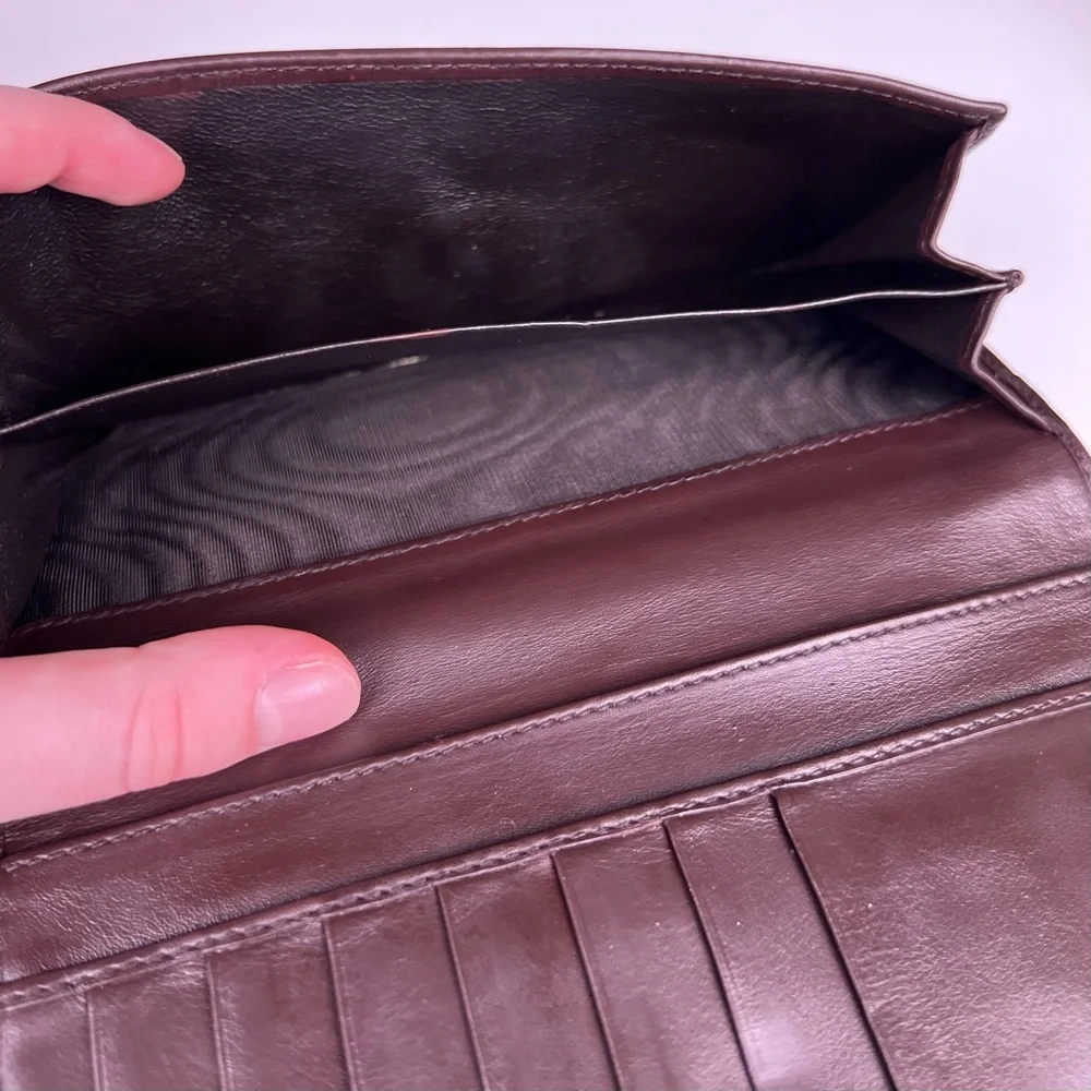 Gucci Brown Leather Wallet - Picture 6 of 8